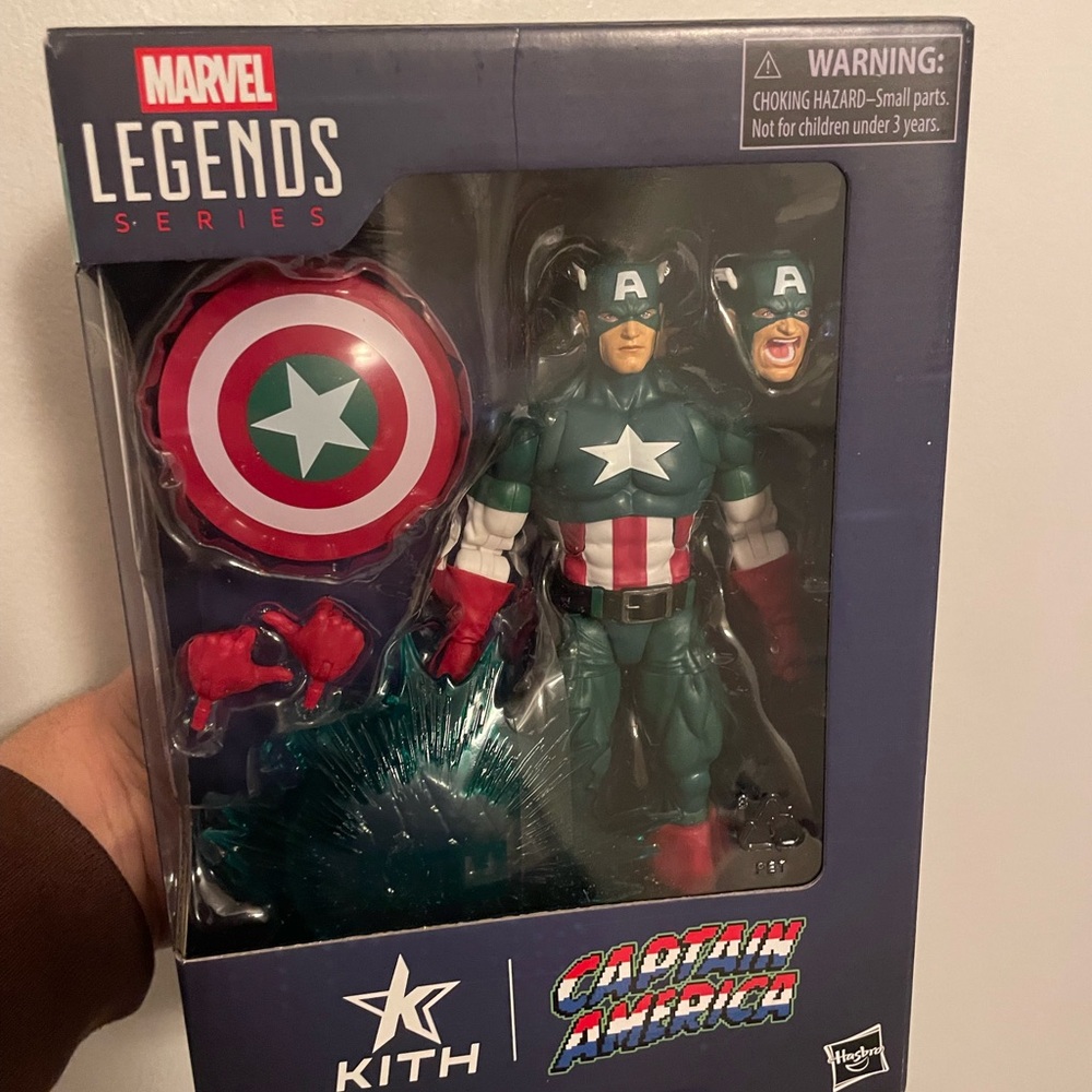 Marvel Kith for hasbro legends Captain America  player 2 figure confirmed orde